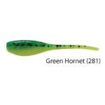 Gene Larew Baby Shad 2' 18ct Green Hornet (Lam) - HookMeUp