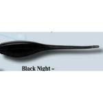 Gene Larew Baby Shad 2' 18ct Black Night - HookMeUp