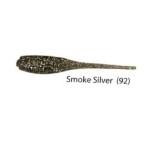 Gene Larew Baby Shad 2' 18ct Smoke Silver - HookMeUp