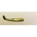 Gene Larew Long John 3.5' Chartreuse Silver-Black - HookMeUp