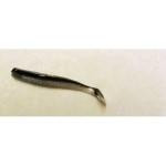 Gene Larew Long John 3.5' Pearl White-Black - HookMeUp