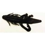 Gene Larew Biffle Bug 4.25' 8ct Black Neon - HookMeUp
