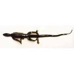 Gene Larew Biffle-O-Lizard 8.5' Black Neon Watermelon (Lam) - HookMeUp