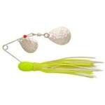 H&H Double Spinner 3-8 (6cd) Chartreuse-White - HookMeUp