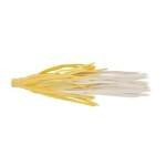 H&H Rubber Skirts Large 3ct Yellow-White - HookMeUp