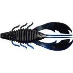 Berkley Havoc Craw Fatty 4' 8ct Black Blue Silver Fleck - HookMeUp