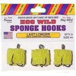 Magic Bait Hog Wild Sponge Hooks Size 4 3ct - HookMeUp