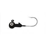 Eagle Claw Jig Head 1-4 10ct Black - HookMeUp