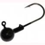 Eagle Claw Jig Head 1-8 10ct Black - HookMeUp