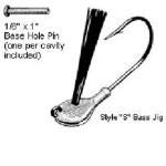 Do-It Style S Bass Jig 5-16, 7-16, 9-16oz - HookMeUp