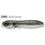 Baker Lure Top Water 4' 1-2oz Black Chrome - HookMeUp