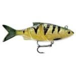 Storm Kickin Shad 1-4oz 3' Yellow Perch - HookMeUp