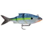 Storm Kickin Shad 1-2oz 4' Blue Steel Shad - HookMeUp