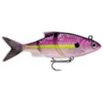 Storm Kickin Shad 1-2oz 4' Chartreuse Purple Shad - HookMeUp