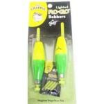 Betts Mr.Crappie Flo Glo 2.50' Cigar 2ct Yellow-Green - HookMeUp