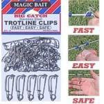 Magic Bait Stainless Trot Line Clips 25pk - HookMeUp