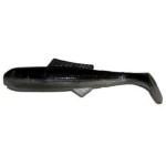 Big Bite Minnow Curl Tail 2.5' 10ct Pearl-Black Back - HookMeUp