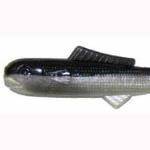 Big Bite Minnow Shad Tail 2.5' 10ct Pearl-Black Back - HookMeUp