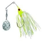 Strike King Mini King 1-8oz Chartreuse-White - HookMeUp