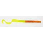Berkley Power Worm 7' 10ct Pumpkin Chartreuse MCH - HookMeUp