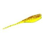 Strike King Mr Crappie Lightning Shad 2' 15ct Chartreuse Red Glitter - HookMeUp