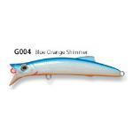 Baker Lure Top Water Popper Salt 5.5' 2oz Blue Orange Shimmer - HookMeUp