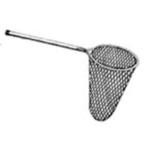 Mid Lakes White Nylon Pear Landing Net 18x24 - HookMeUp