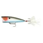 Rebel Pop-R Plus 1-4 Silver Shad - HookMeUp