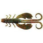 Berkley Crazy Leg Chigger Craw 4' Pumpkin Green Flake 8ct - HookMeUp