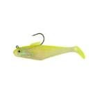 Berkley Powerbait Swim Shad 3' - Shiner Chartreuse 5ct - HookMeUp