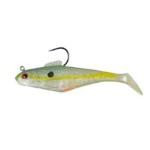 Berkley Powerbait Swim Shad 4' - Chartreuse Shad 3ct - HookMeUp