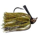 Strike King Premier Pro Jig 3-8oz Pumpkin Green - HookMeUp