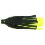 Hildebrandt Vinyl Skirts 2ct Chartreuse-Black - HookMeUp