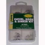 Eagle Claw Swivel Laker Hook-Swivel Assortment - HookMeUp