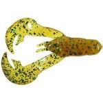Strike King Rage Chunk 7ct Amber Green-Black - HookMeUp