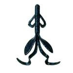 Strike King Rage Hawg 5' Black Blue Flake - HookMeUp