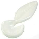 Strike King Rage Tail Shad Pearl - HookMeUp