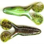 Strike King Rage Toad 4' Green Pumpkin-Chartreuse - HookMeUp