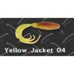 Big Bite Ring Triple Grub 2' 10ct Yellow Jacket - HookMeUp