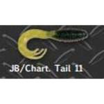 Big Bite Ring Triple Grub 2' 10ct June Bug Chartreuse - HookMeUp