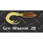 Big Bite Ring Triple Grub 2' 10ct Green Weenie - HookMeUp