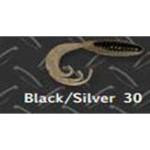Big Bite Ring Triple Grub 2' 10ct Black-Silver - HookMeUp
