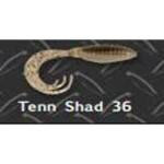 Big Bite Ring Triple Grub 2' 10ct Tennessee Shad - HookMeUp