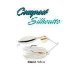 Strike King Comp Silhouttte 1-2oz White - HookMeUp