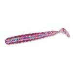 Slider Bass Grub 3' 15ct Cotton Candy - HookMeUp
