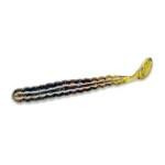 Slider Bass Grub 3' 15ct Green Pumpkin - HookMeUp