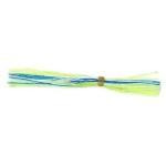 Strike King Diamond Dust Skirts 2ct Chartreuse-Clear-Blue - HookMeUp