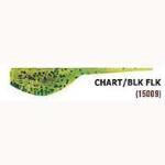 Leland Slab Magnet 1.5' 8ct Chartreuse Black Flake - HookMeUp