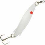 Berkley Slimfish Spoon 1-4 oz Pearl Red Dot - HookMeUp