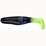 Slider Double Action Minnow  2 1-8' 10ct Black-Chartreuse - HookMeUp